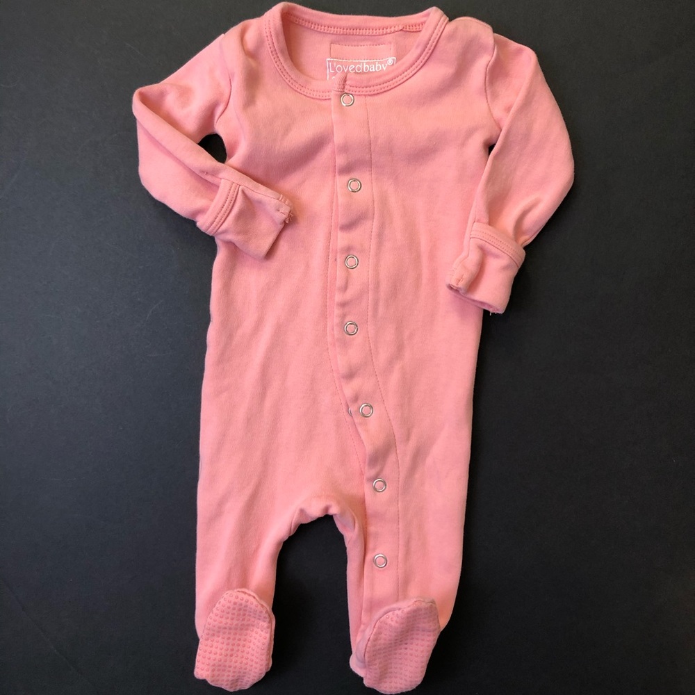 L’ovedbaby pink sleeper